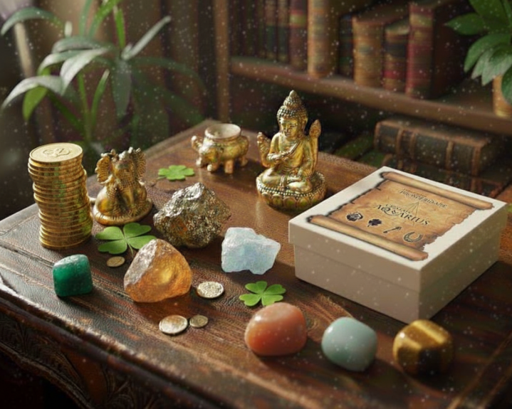 Caixa 7 Pedras de Prosperidade