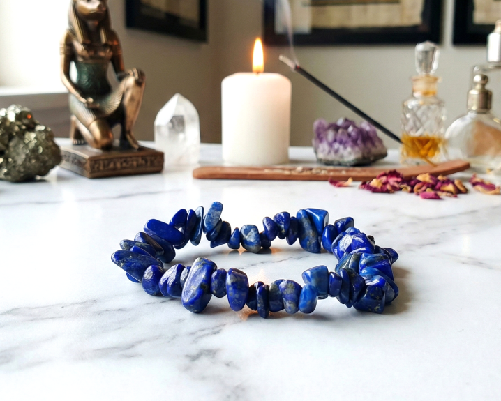 Pulseira de Lápis Lazúli