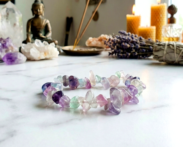 Pulseira de Fluorita