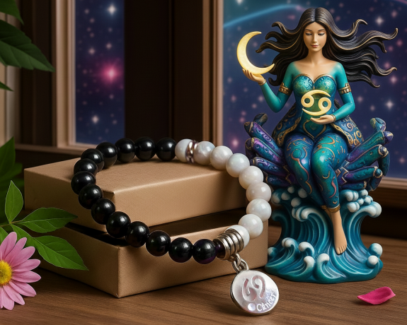 Pulseira Pedras do Signo de Câncer 