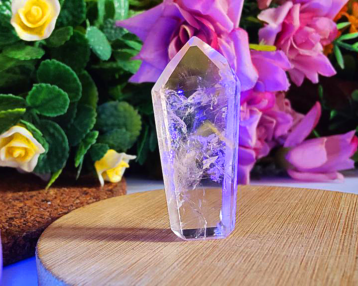 Ponta de Cristal Powelite (Brilha na Luz Negra UV) RARO 12g