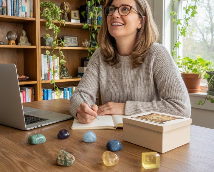 Caixa Pedras Para Ajudar nos Estudos e Memorização