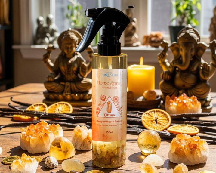 Home Spray de Citrino- Prosperidade 150 ML