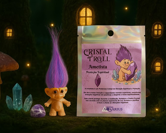 Ametista - Diversos - Cristal Troll de Proteção Espiritual 0