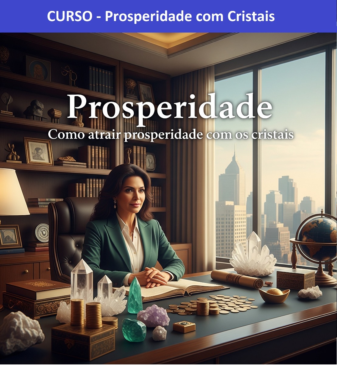 Ouro - Diversos - Curso Prosperidade com Cristais -3